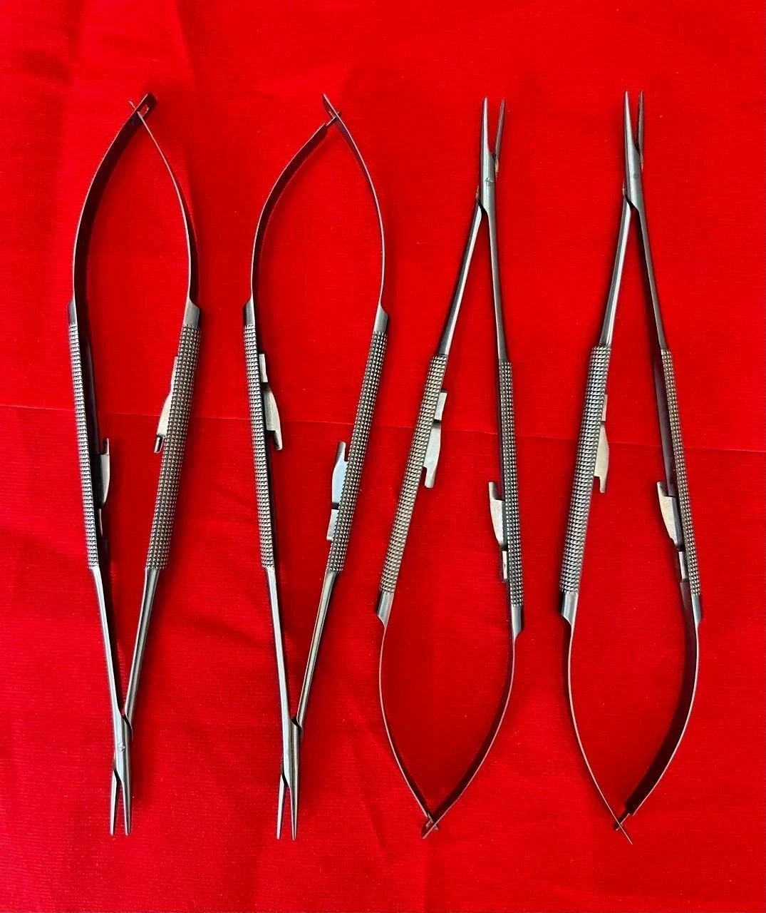 Lot of 4 pcs SCANLAN LEGACY Jacobson Micro Needle Holder 3003-372