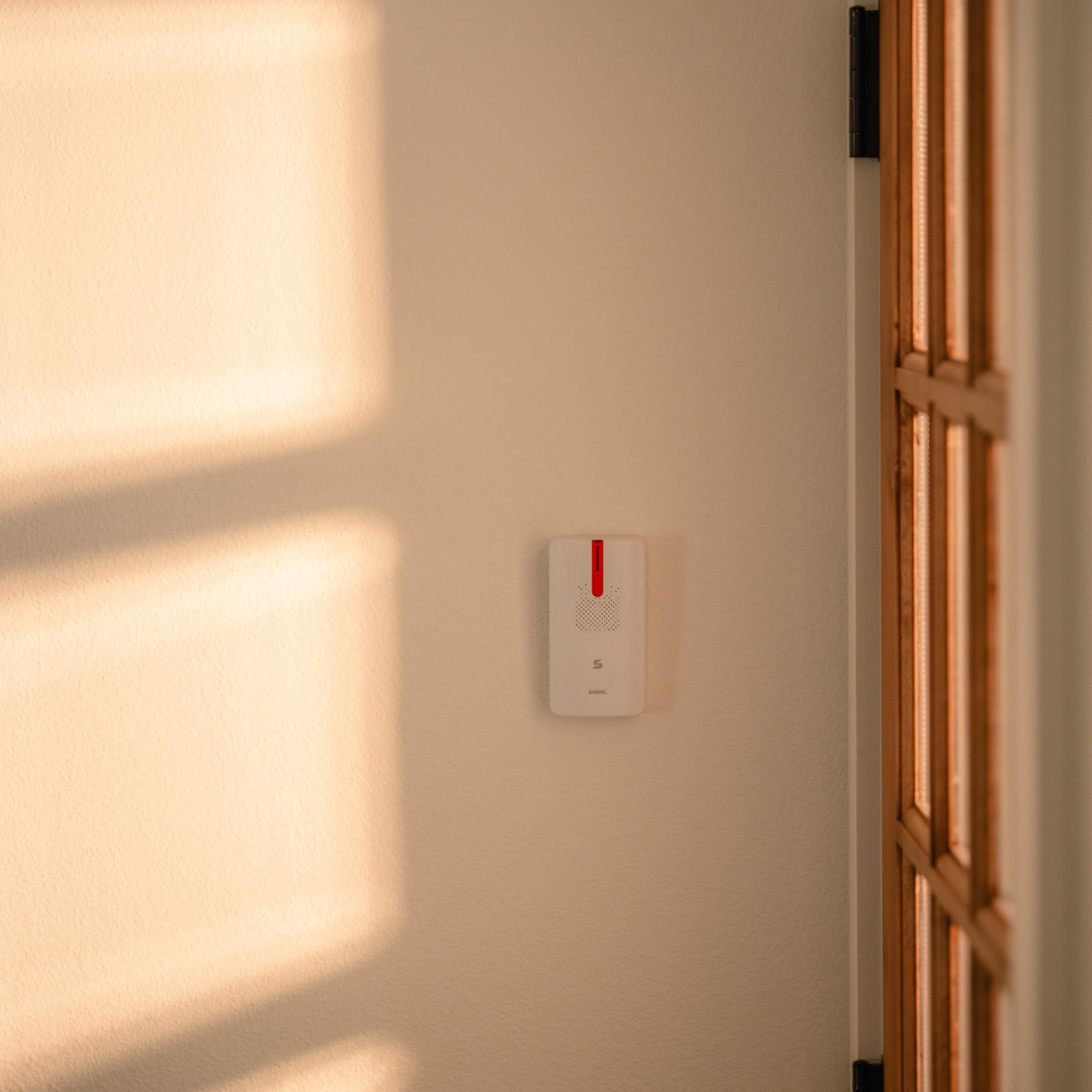 Sabre Driveway Alert, Wireless Motion Detector Sensor System with White