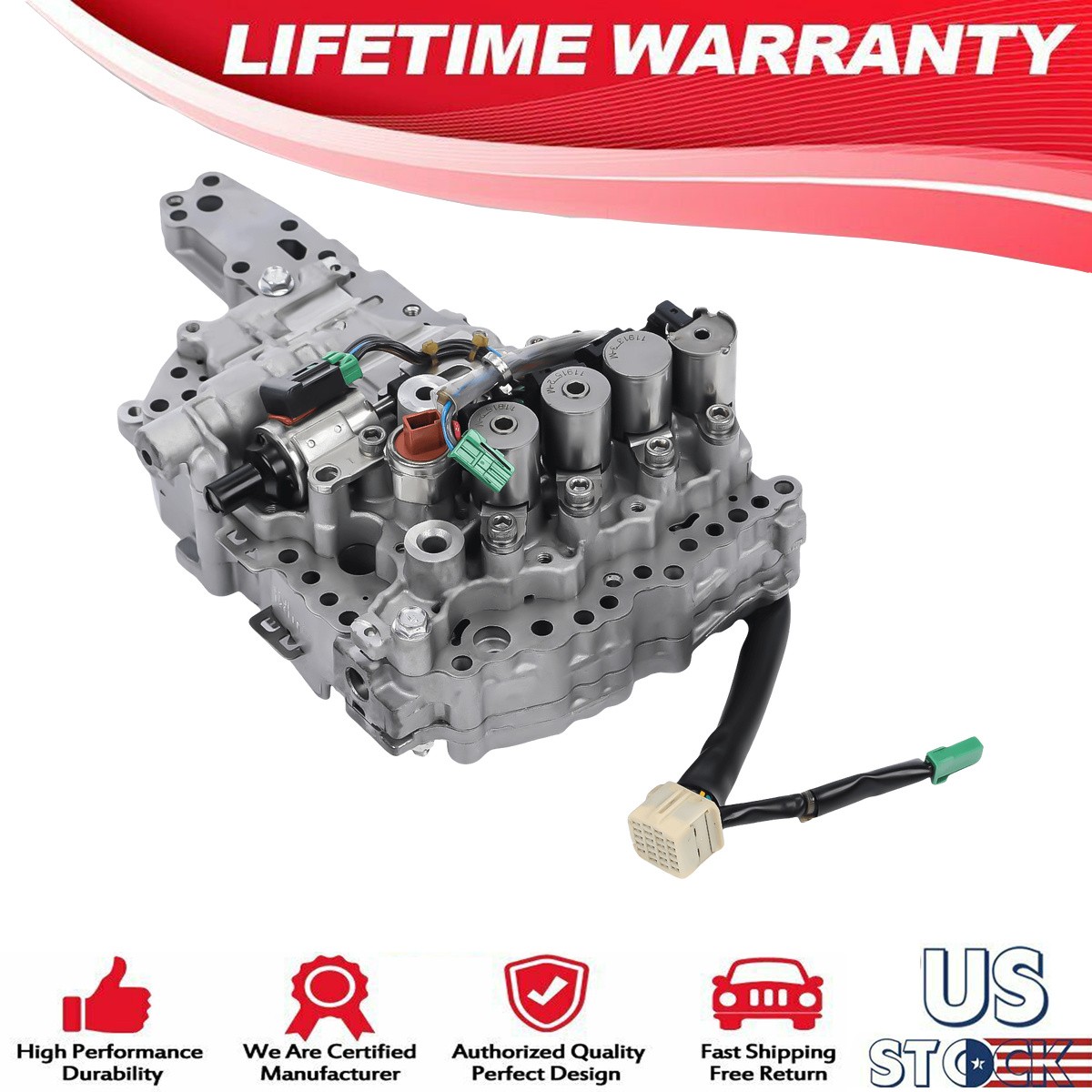 CVT Valve Body & Stepper Motor For Nissan Rogue Altima 2.5L CVT JF011E RE0F10A