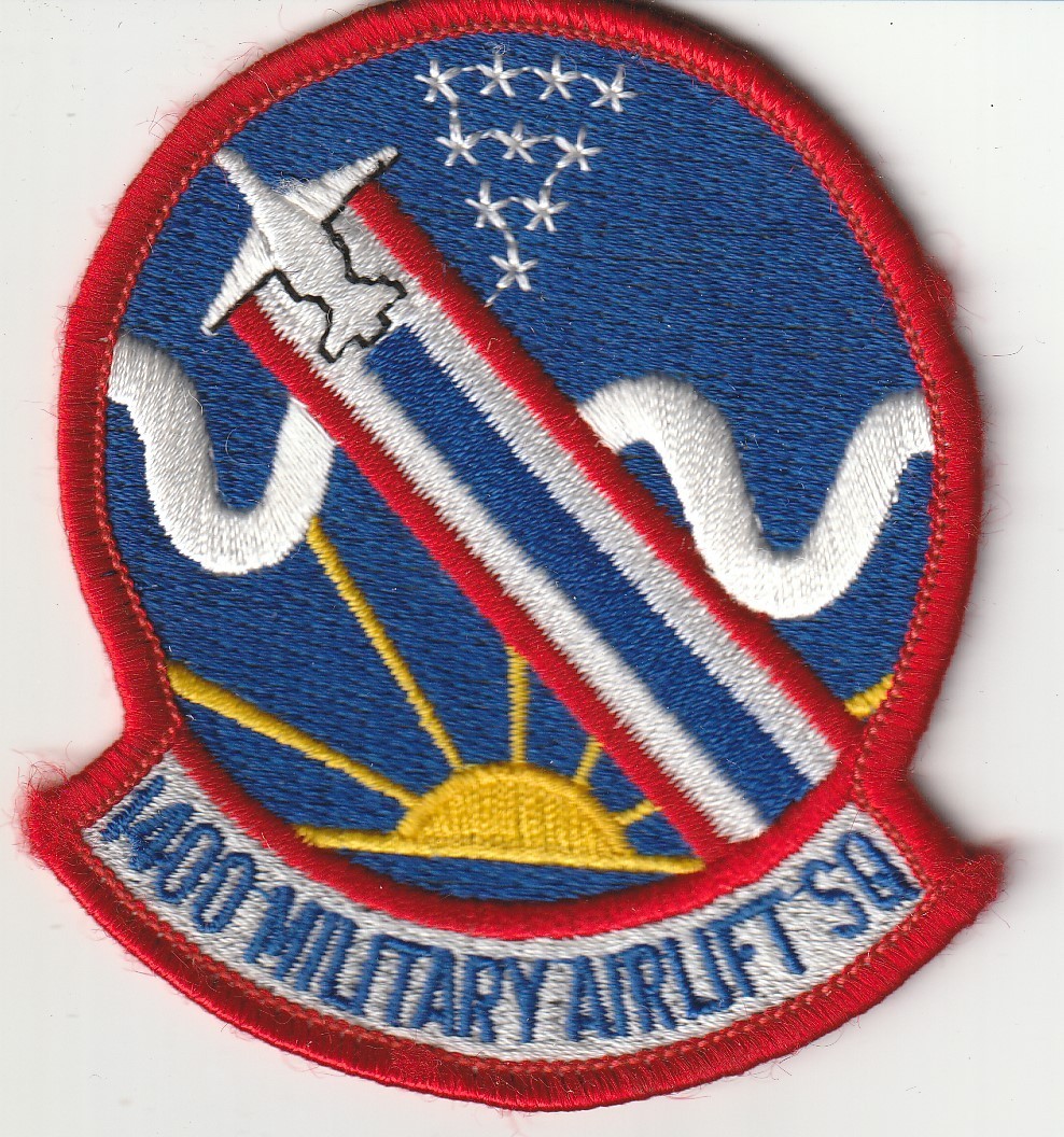 USAF air force 1400th Military Airlift Sqn Norton AFB California patch