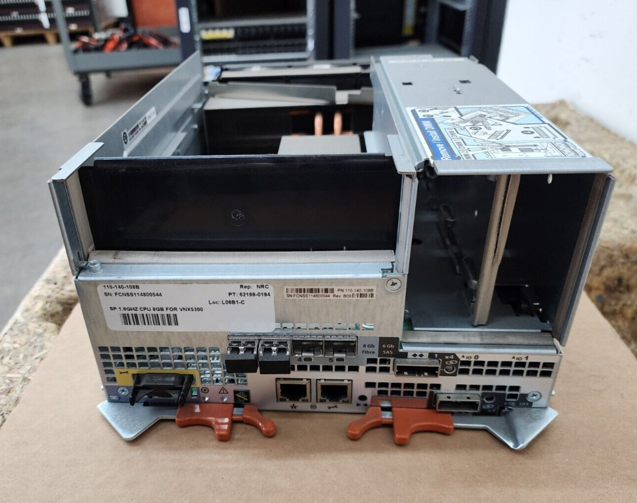 110-140-108B EMC Storage Processor 1.6GHz CPU 8GB Memory for VNX5300
