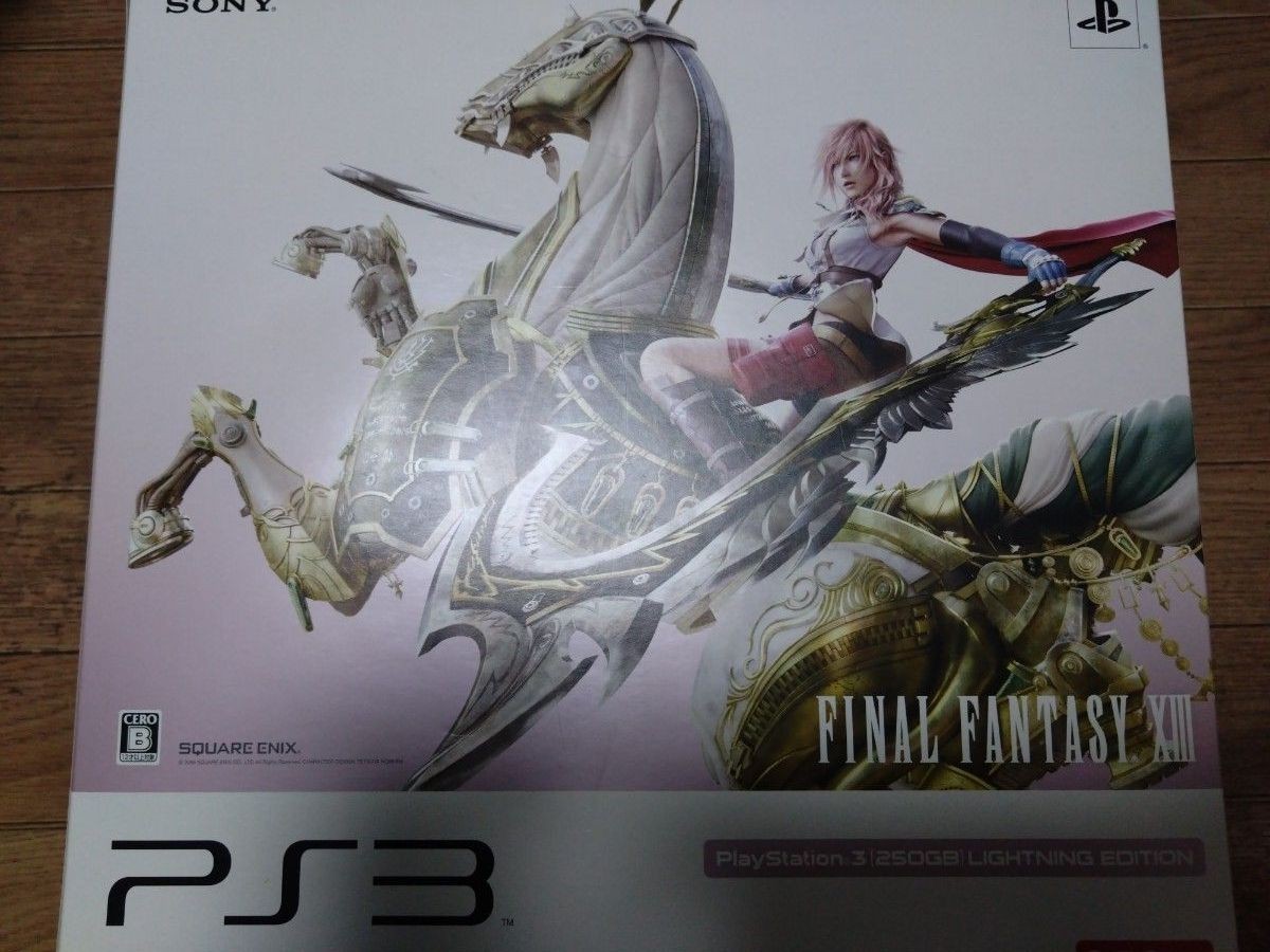 PS3 CEJH-10008 FF XIII Lightning Edition Console, Controller, Cables & Box #66