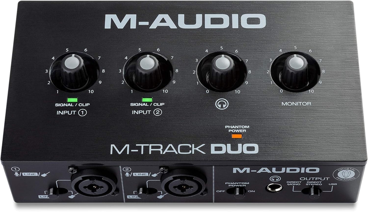 Professional Audio Interface for Musicians and Podcasters with 20kHz Response