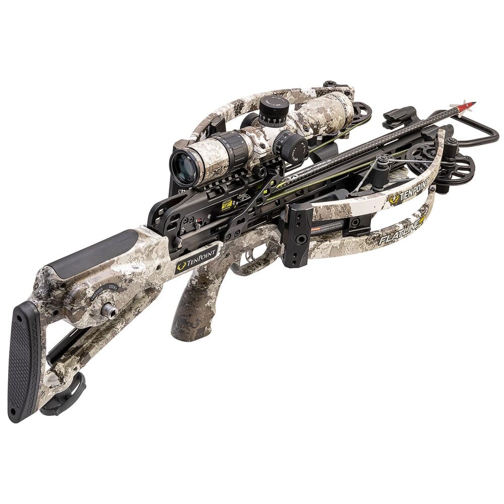 TenPoint Flatline 460 Alpine Crossbow w/ACUslide/EVO-X Elite Scope: CB23008-6889