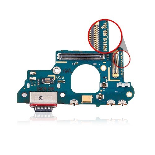 New Charging Port Board Replacement Part Compatible with For Samsung S20 FE 5G