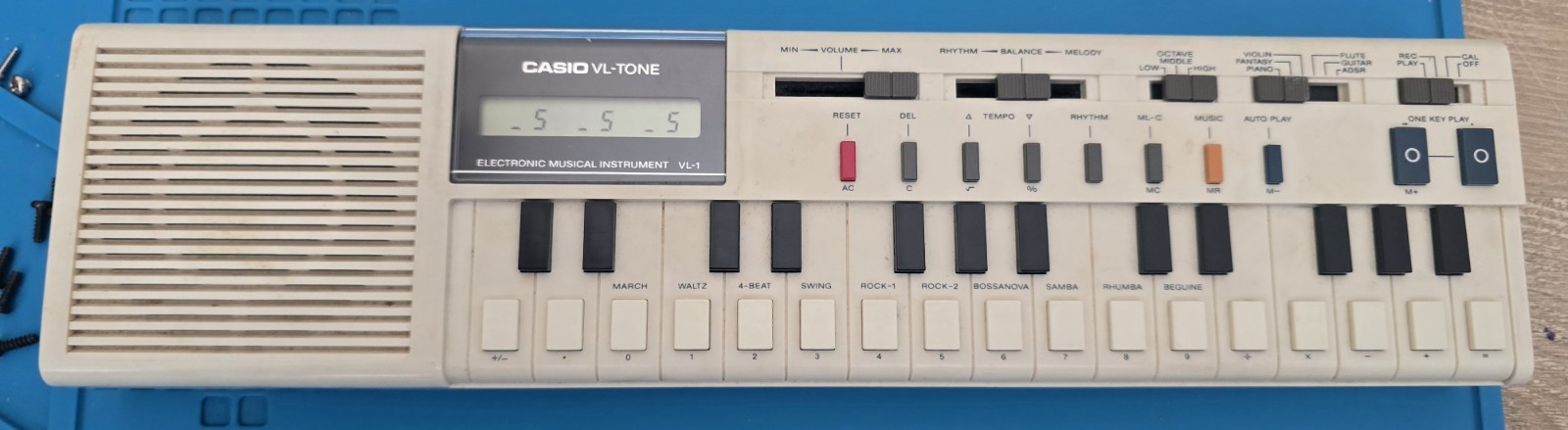 Casio VL-Tone VL-1 Mini Synthesizer Keyboard Electronic Instrument Tested READ