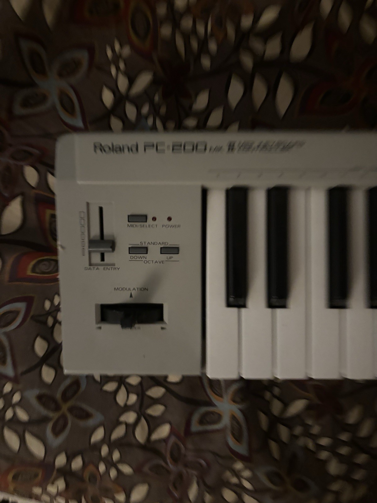 Roland PC-200 MKII Vintage Midi Keyboard Controller - POWER TEST ONLY