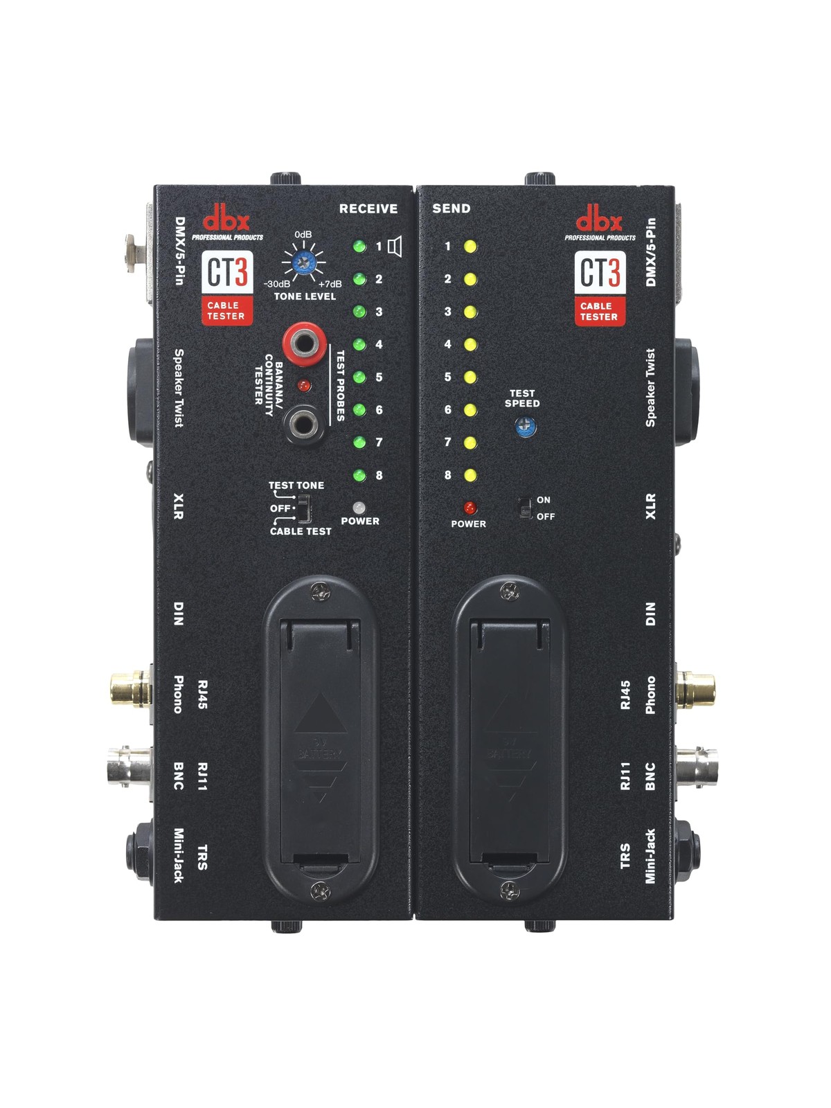 dbx CT-3 Advanced Cable Tester Black