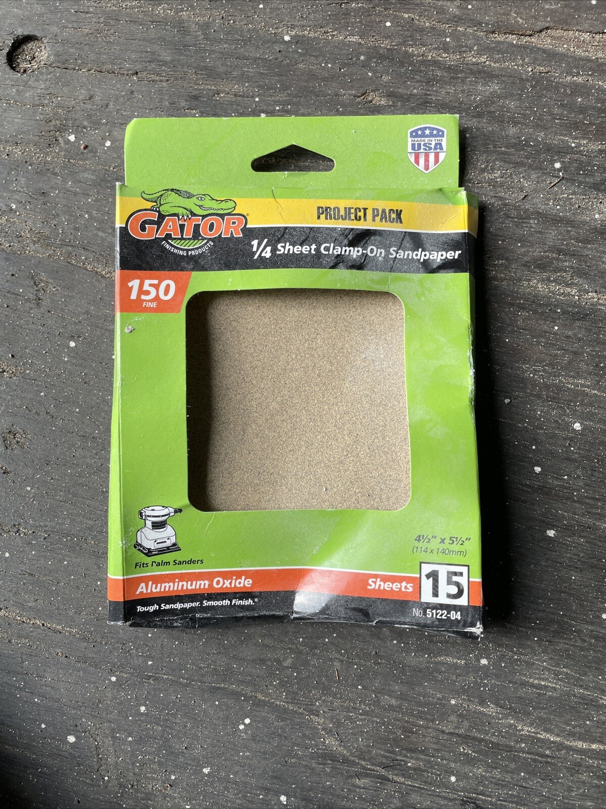 ALI INDUSTRIES 14CT Grit Sandpaper, 4.5” x 5.5”