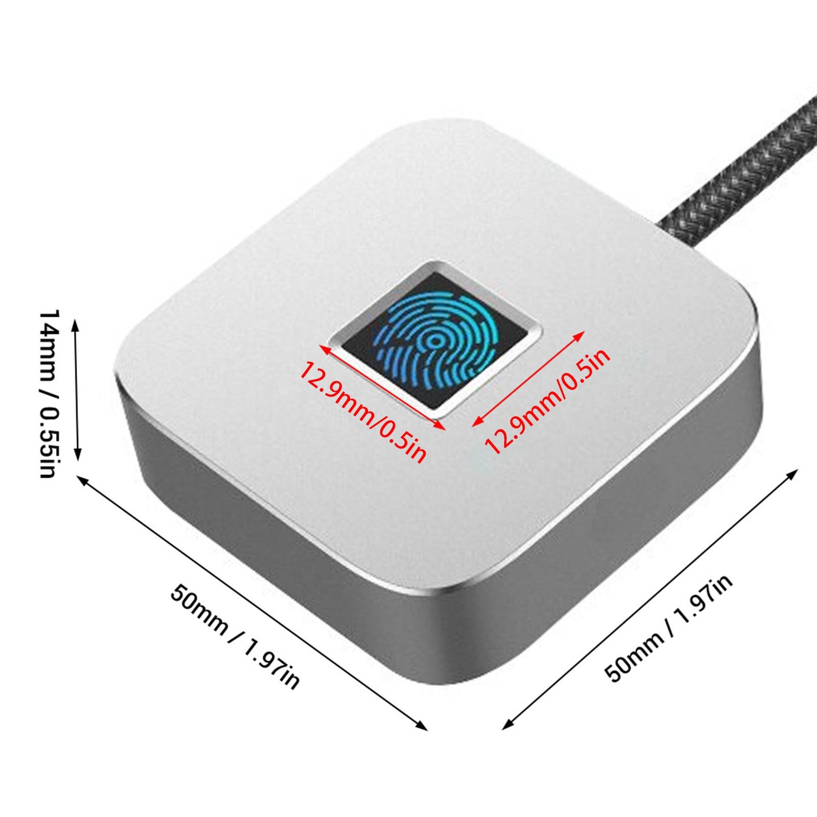 USB Fingerprint Reader Fast Recognition For PC 10 11 Easy To Use AP9