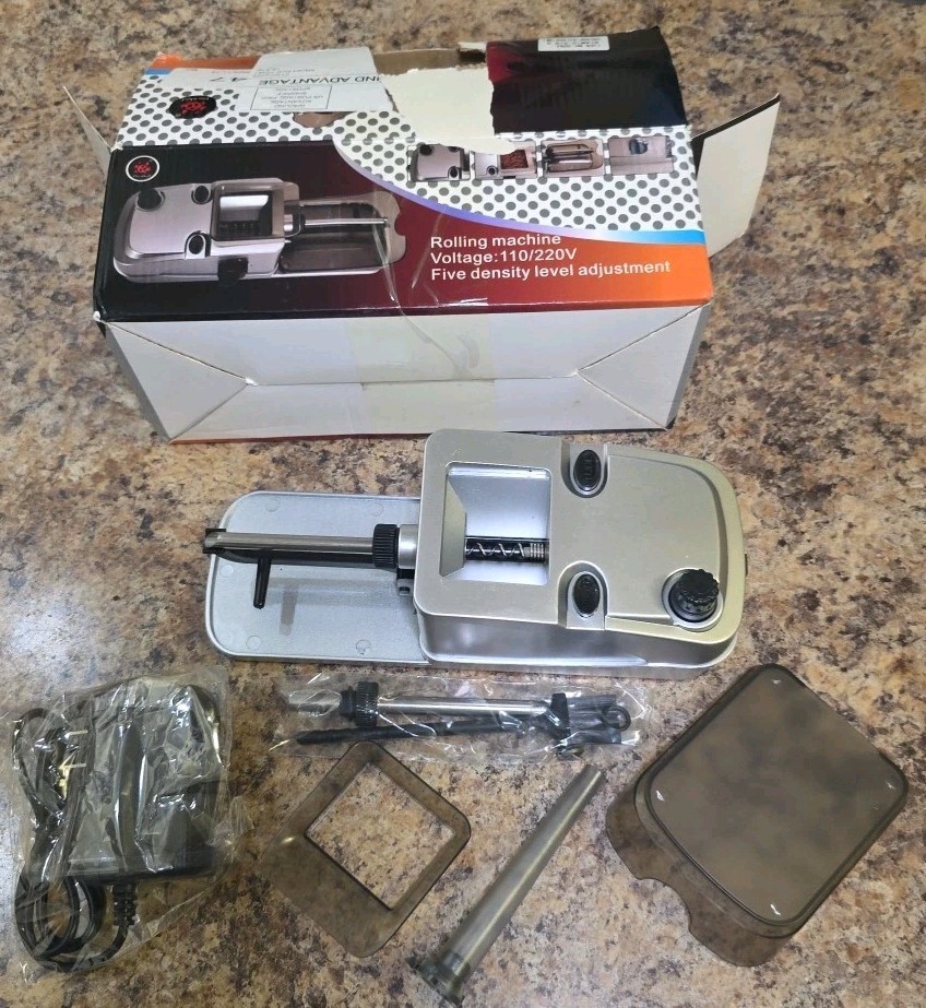 Laicengo Automatic Injector Rolling Machine Silver 4-20 Friendly 110/220V