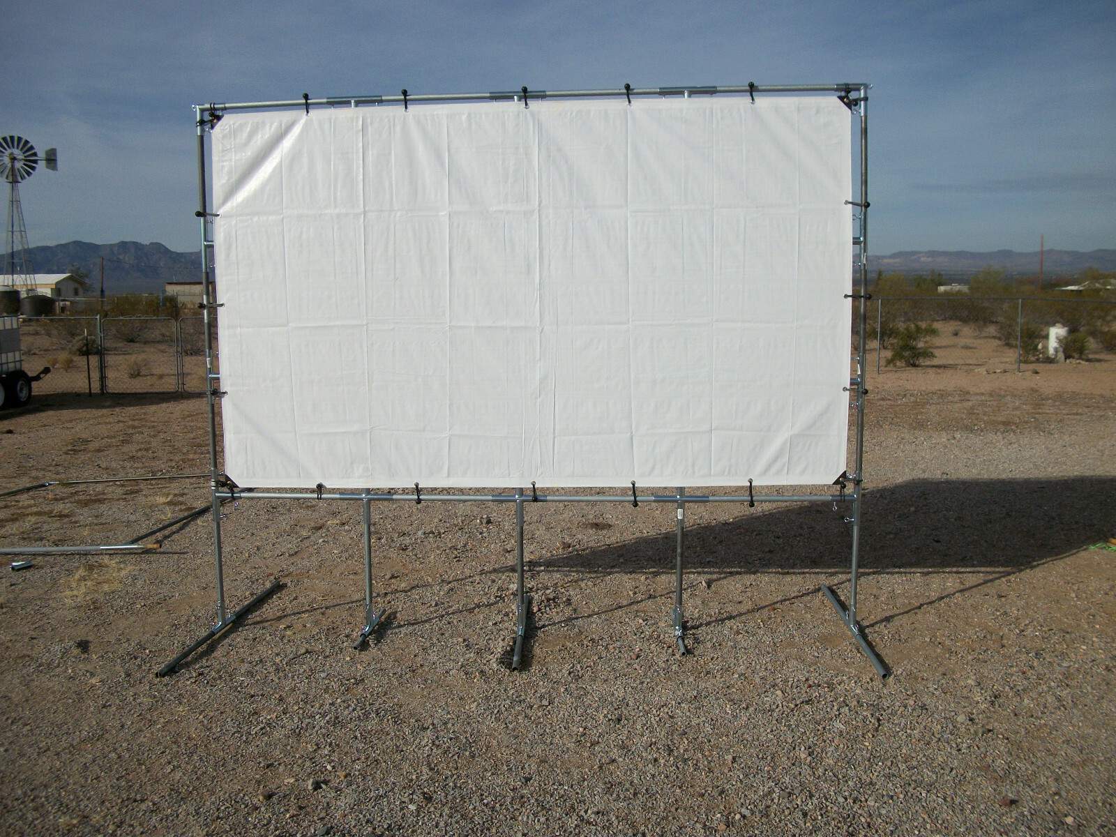 30' x 40' Outdoor Standing Personal  Movie Kit Drive In 1 5/8" Fittings NO PIPE