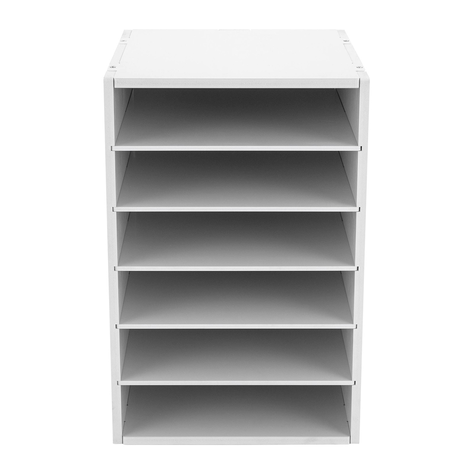 6 Compartments Desktop Organizer Desktop File Holder Rectangular File Organizer