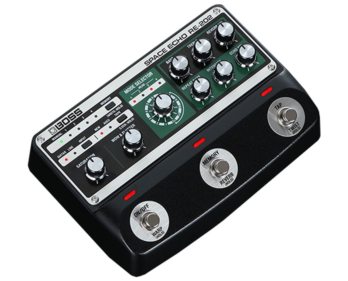 Boss RE-202 Space Echo Delay/Reverb Pedal - Open Box