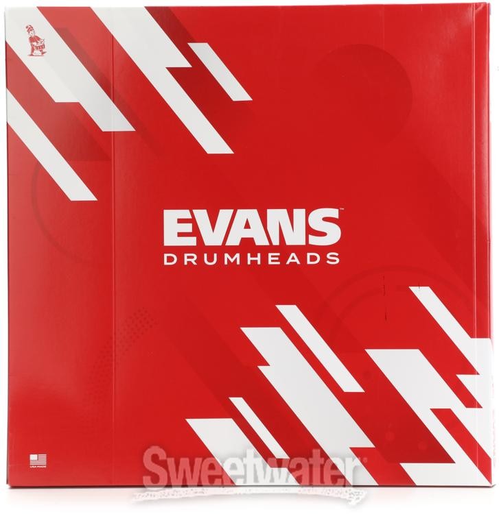 Evans Hydraulic Black Drumhead - 15 inches