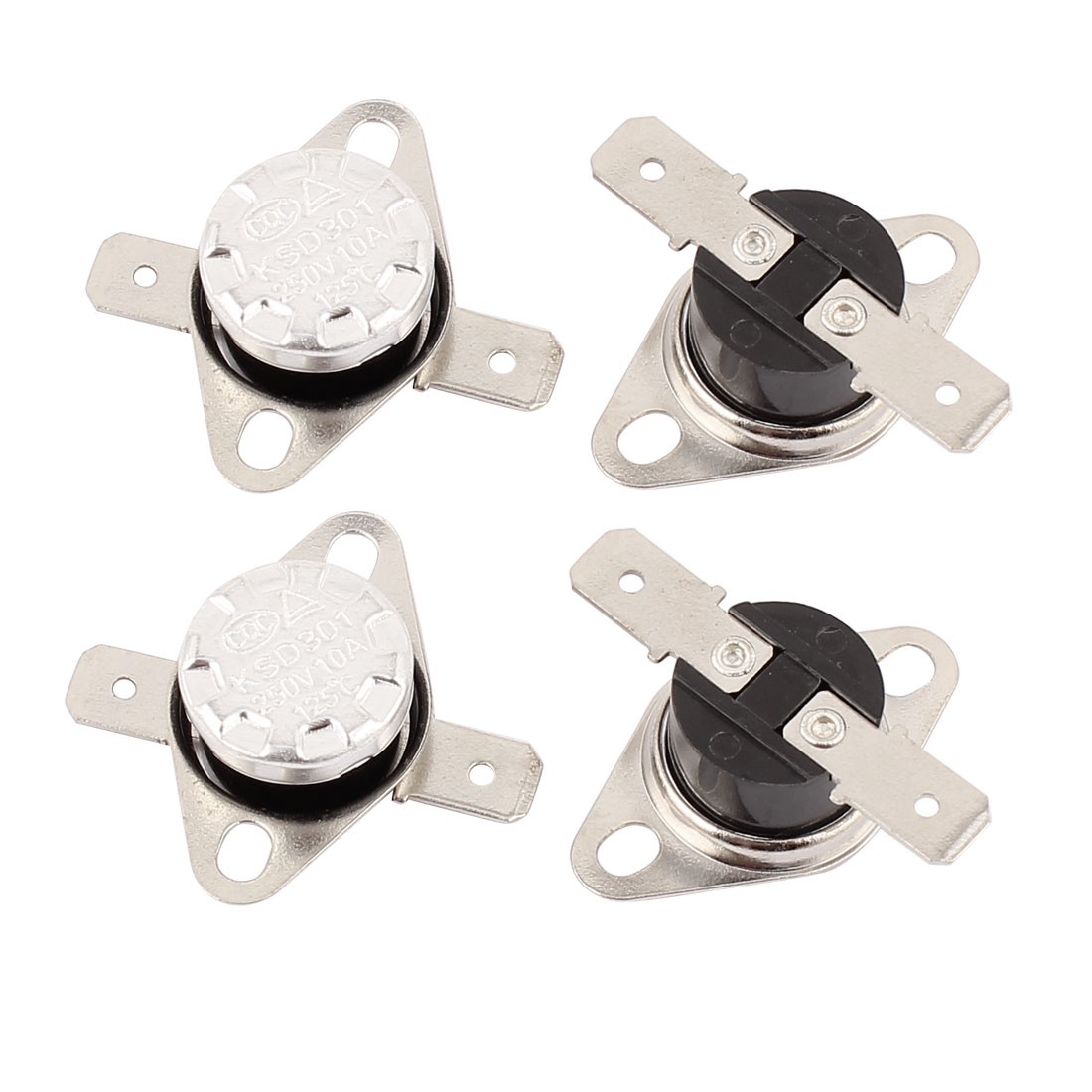 4PCS KSD301 125C 257F NC Thermostat Temperature Thermal Control Switch New