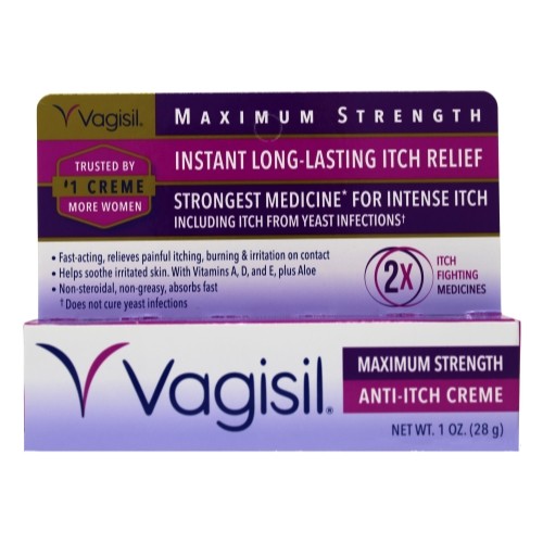 Vagisil Maximum Strength Anti Itch Creme 1 Oz Each