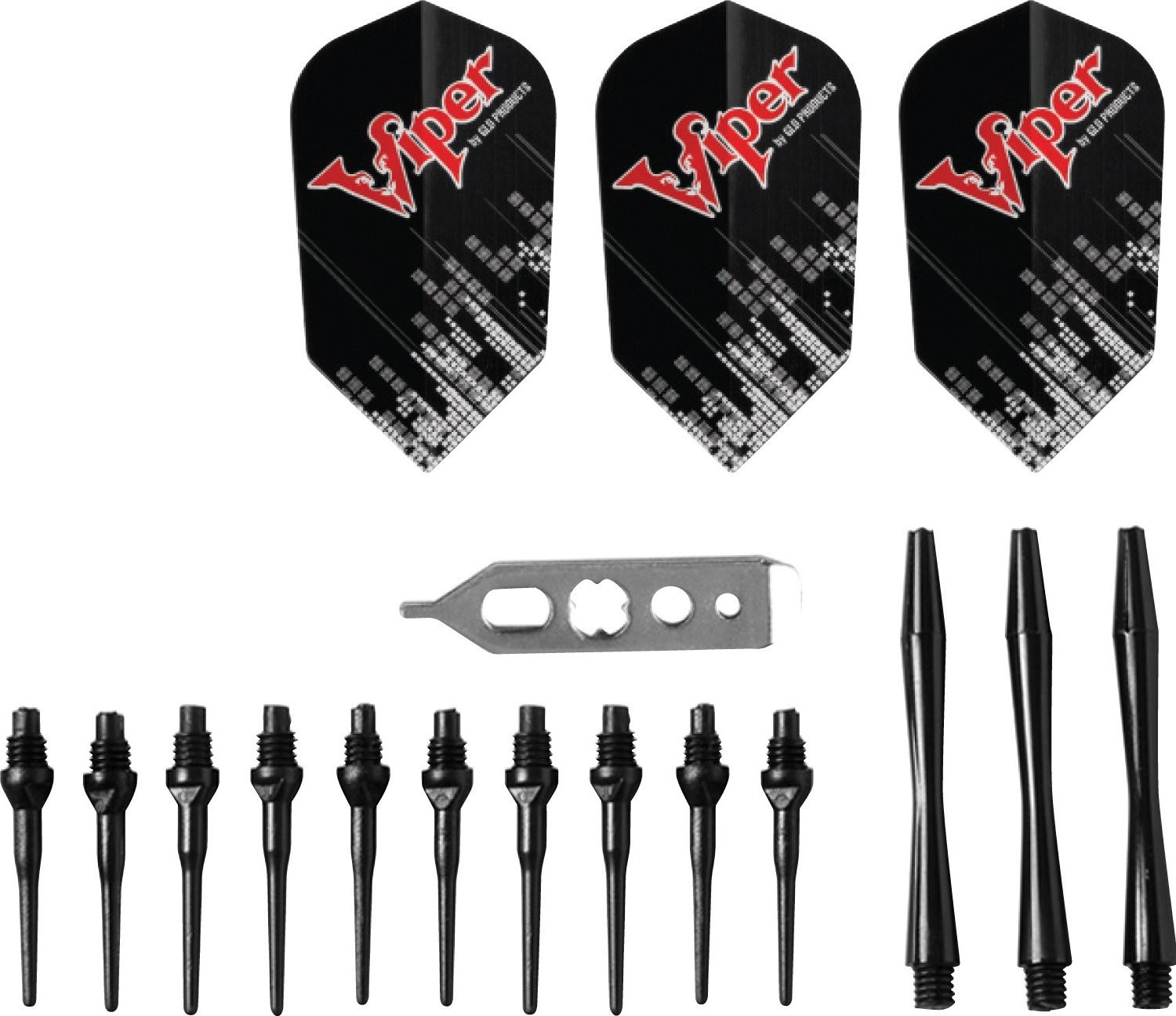 Viper Jaguar Tungsten Soft Tip Darts Silver Barrel 18 Grams