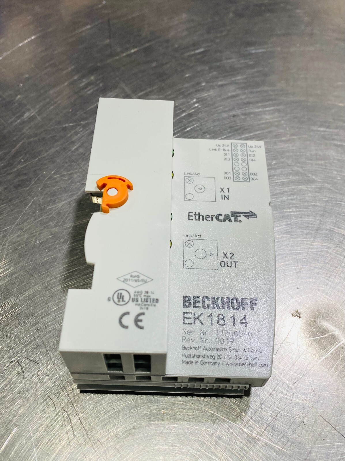 IO ETHERNET EK1814