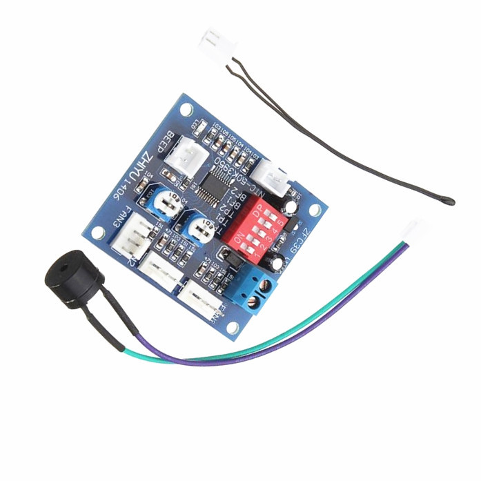DC 12V PWM PC CPU Fan Temperature Control Speed Controller Board 5*4.3cm NEW