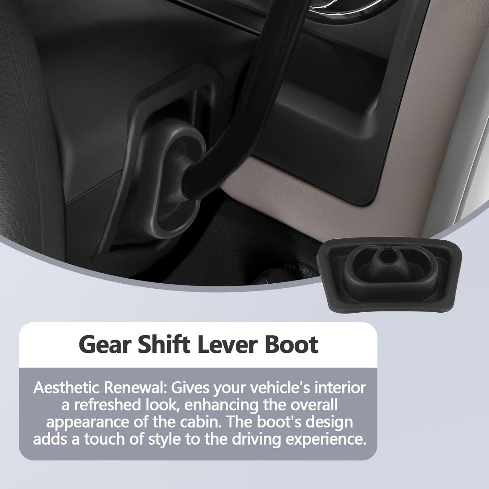 68400287AA Gear Shift Lever Boot Replacement For Ram Pickup Truck 1500-3500