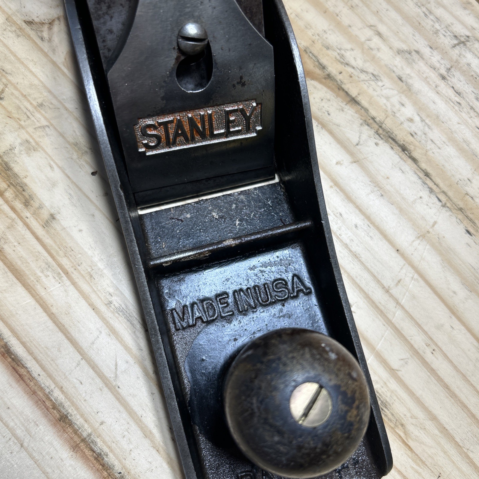 Stanley Bailey 6 Plane Vintage High Knob Corrugated Bottom