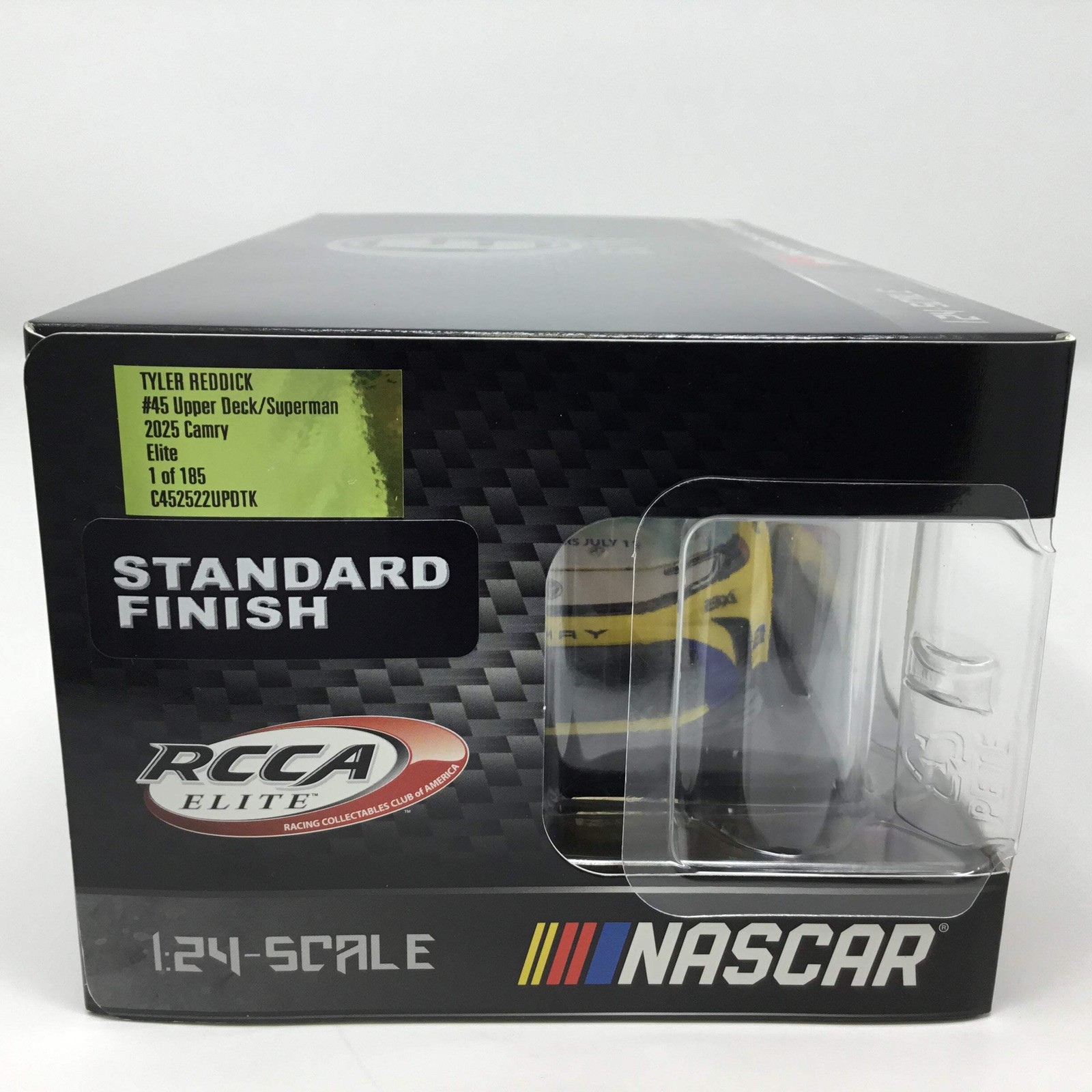 Tyler Reddick 2026 Upper Deck / Superman Elite 1:24 Diecast