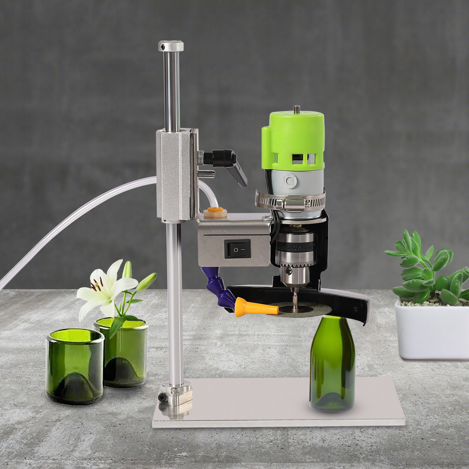 DIY Cutting Machine Electric Glass Bottle Cutter Kit Beer Wine Jar Recycle Tools