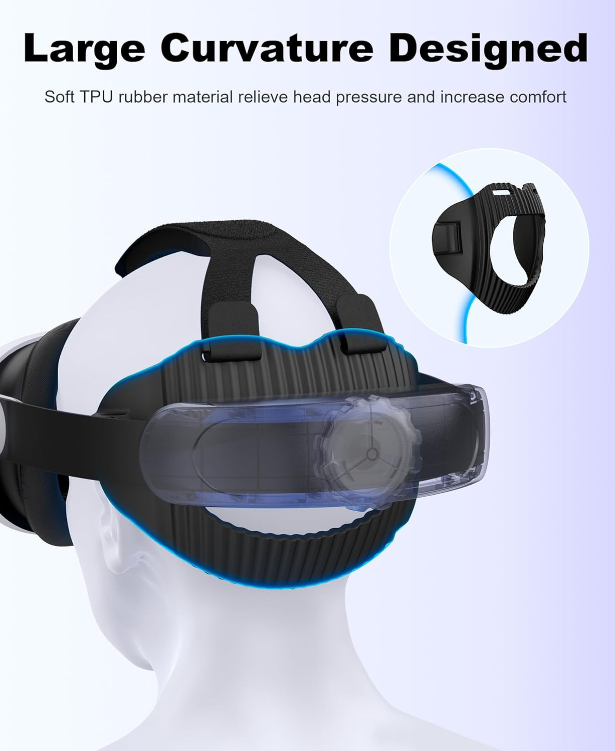 Head Strap for Quest 3S/ Quest 3/Quest 2, Elite Strap Replacement Enhanced Suppo