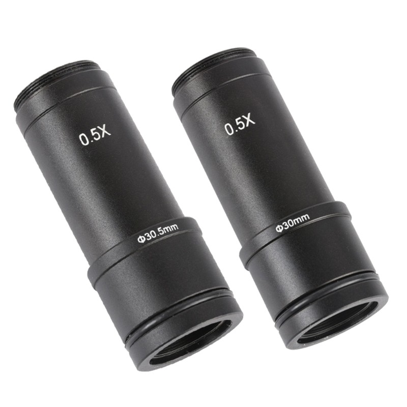 C Mount Adapter Lens Industrial Camera Connected Microscope Reduction Lens 0.5X