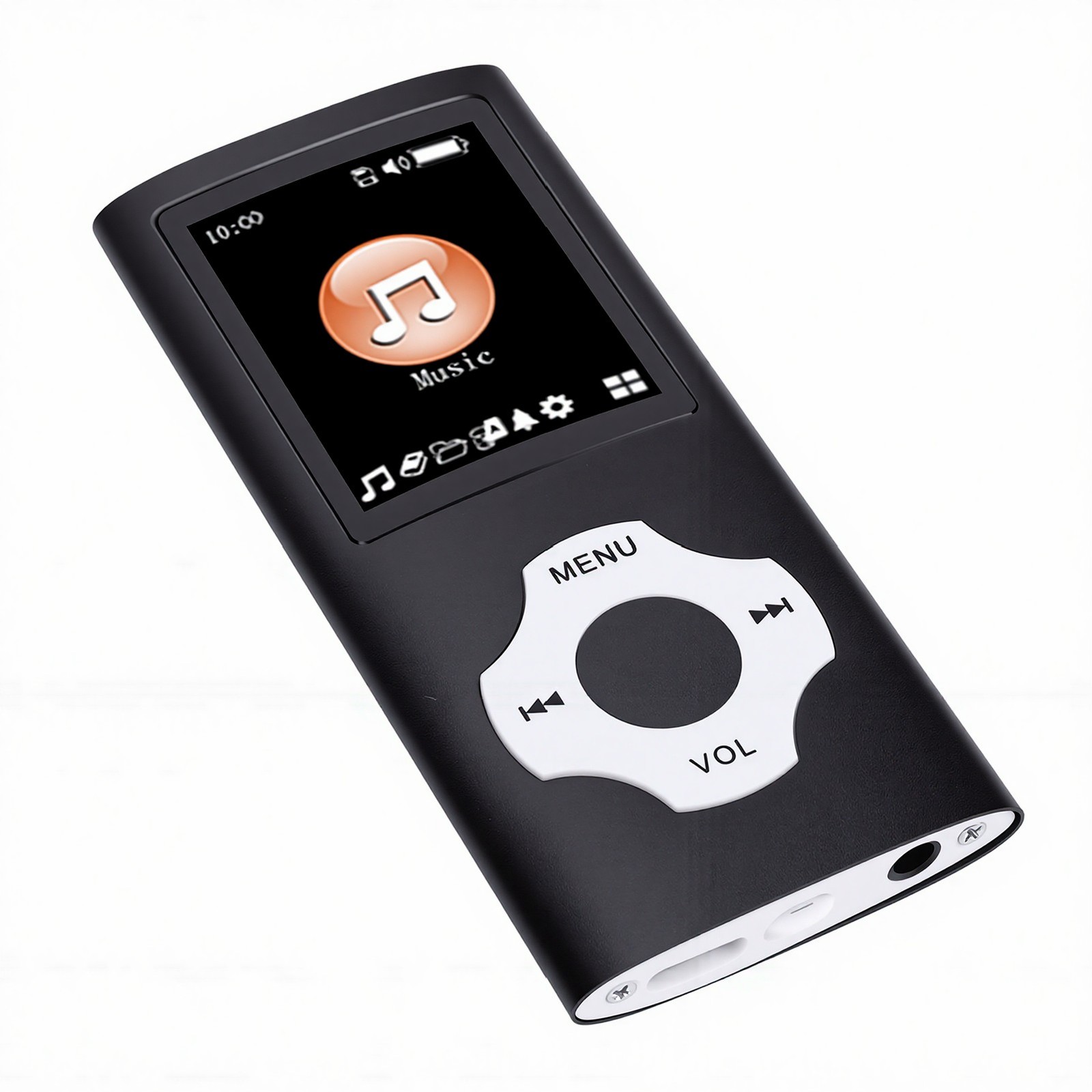 Bluetooth MP3 Player With HiFi Sound Portable Music Player For Kids Adults NGUW