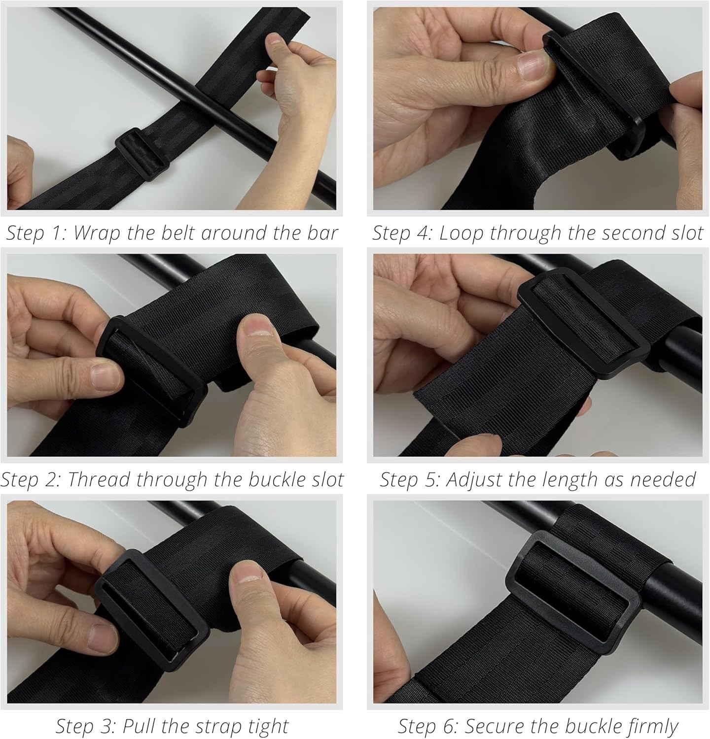 Easy Install Adjustable Wheelchair Lap Belt for Enhanced User Security 12-60"