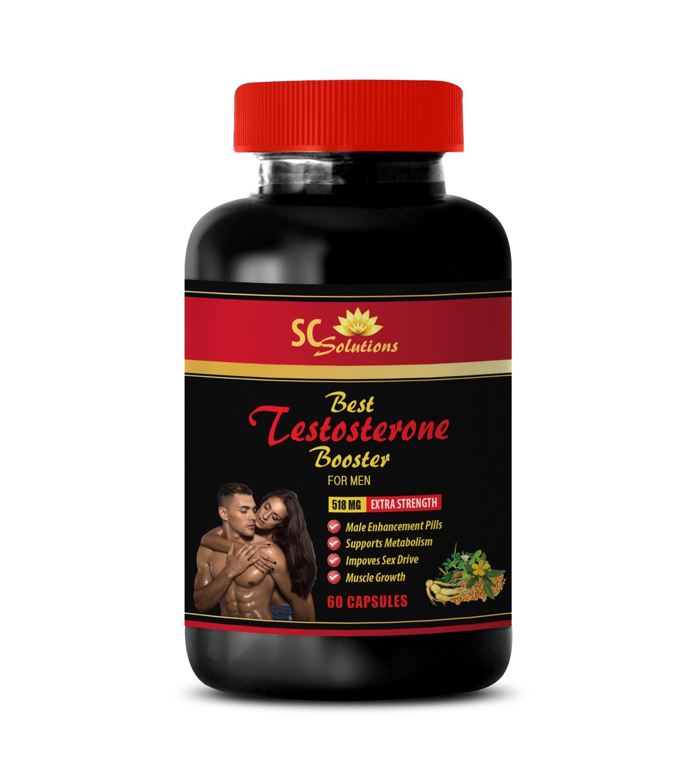 panax ginseng root - BEST TESTOSTERONE BOOSTER 518mg - increase stamina 1B