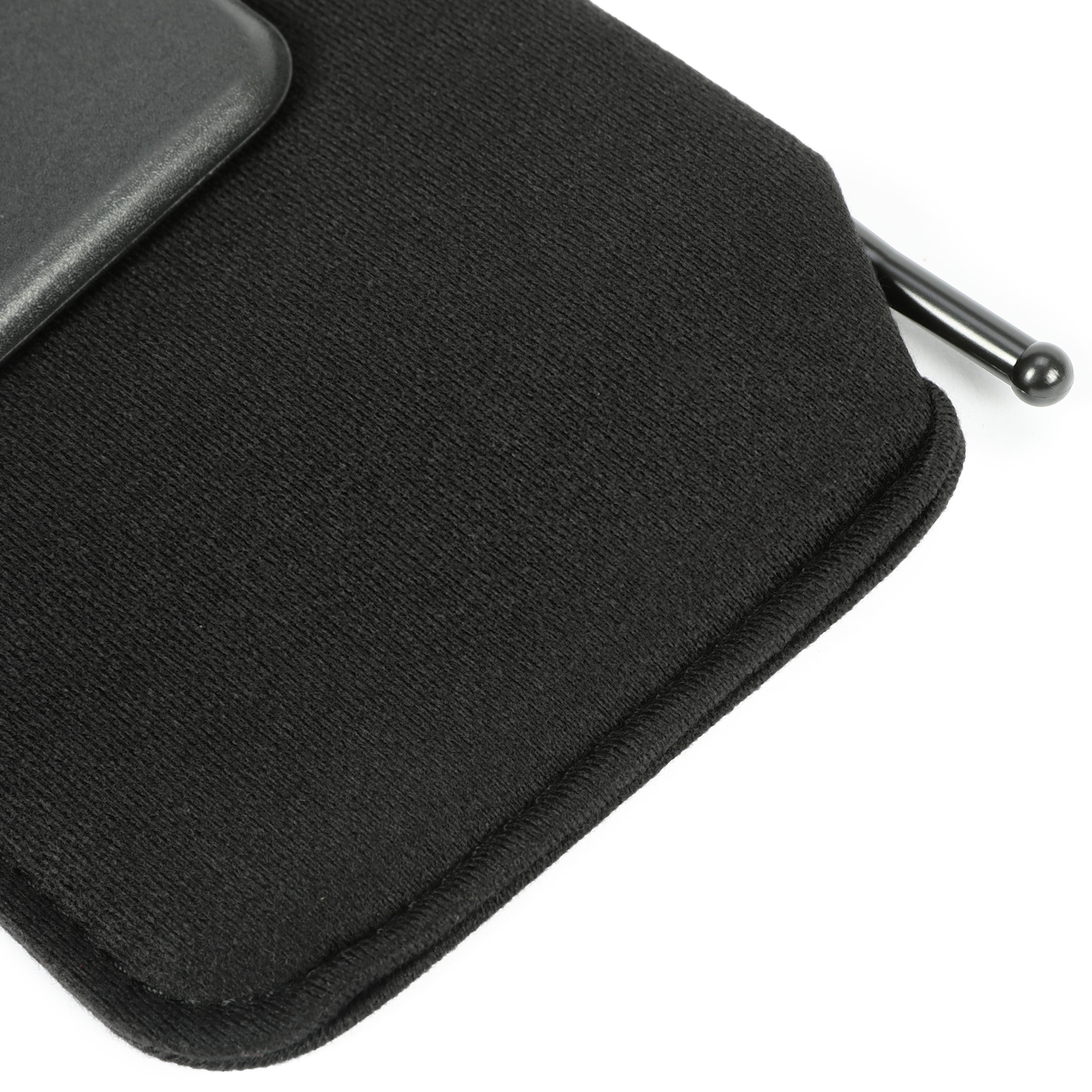 LH & RH Sun Visor For 1997-04 Chevy Corvette C5 Black Replace 10442033 10442034