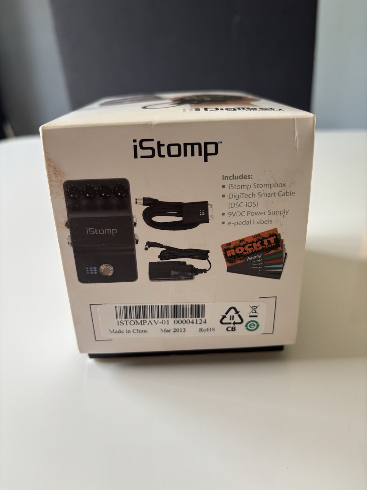 DigiTech iSTOMP DOWNLOADABLE STOMPBOX Multi-Effects Guitar Effect Pedal NOB