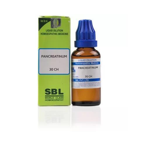 SBL Homeopathic Pancreatinum Dilution 30ml