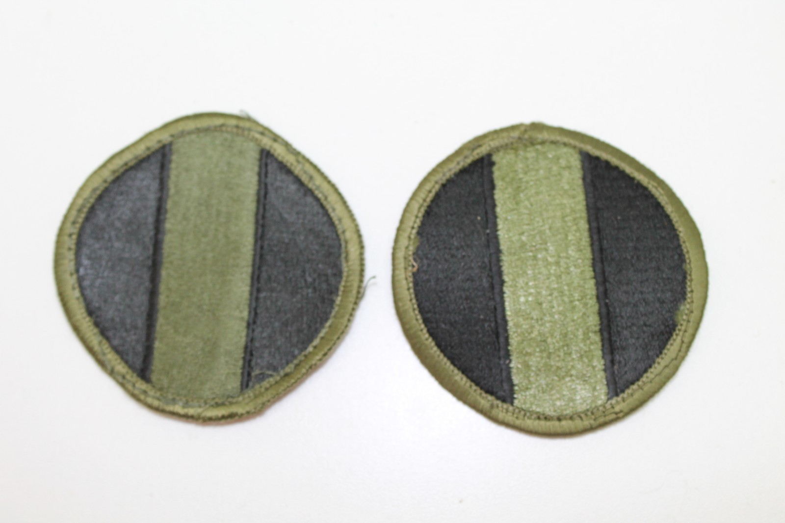 US Army Ground Forces patch subdued sew on style lot of 2 P9455