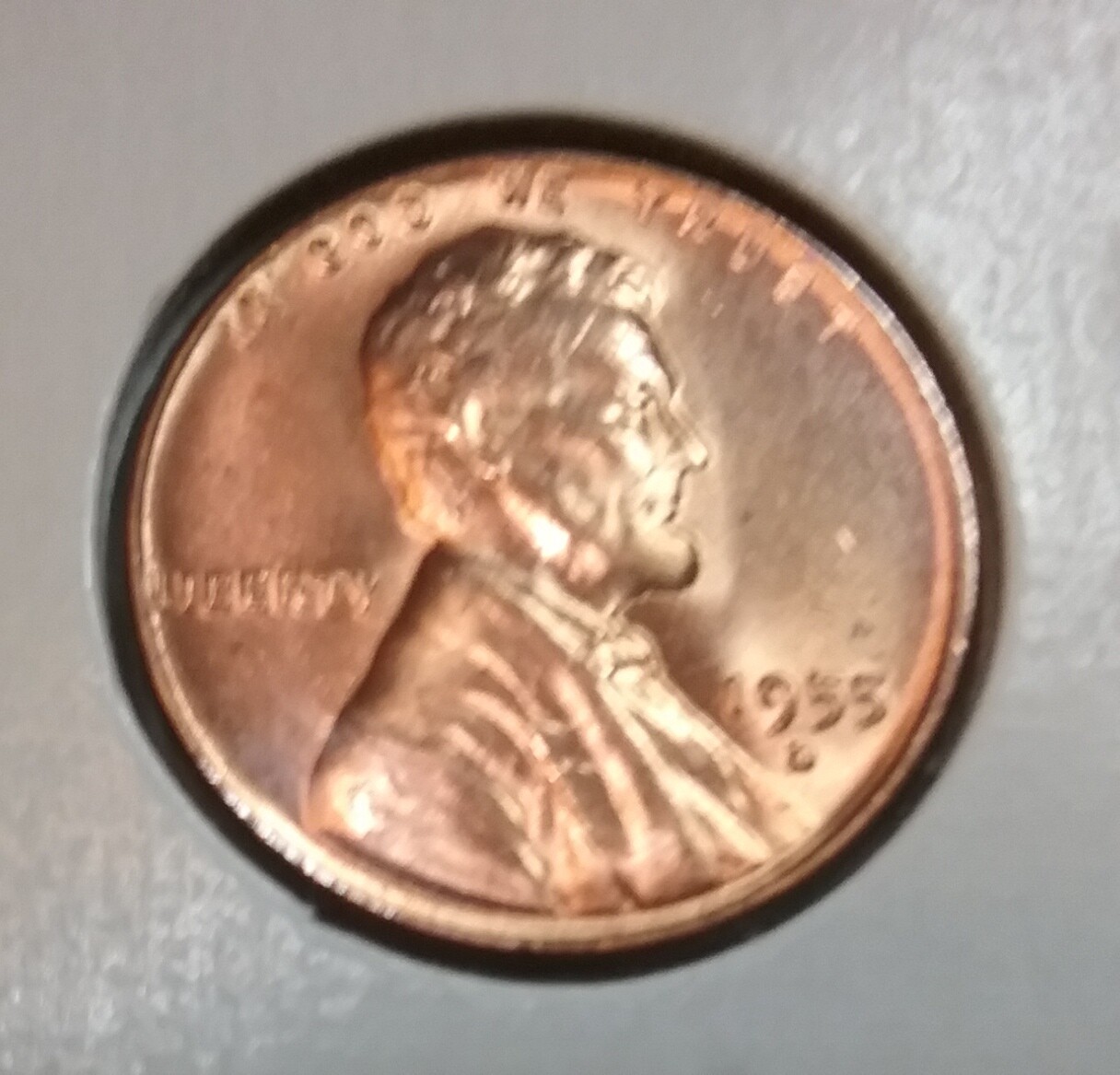 1955 Lincoln Wheat Cent  D - BU - Uncirculated