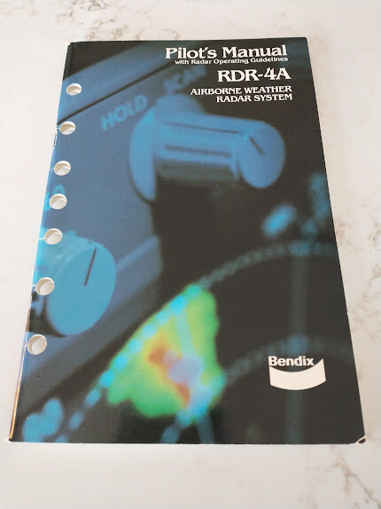 Bendix Pilot's Manual RDR-4A with Radar Operating Guidelines