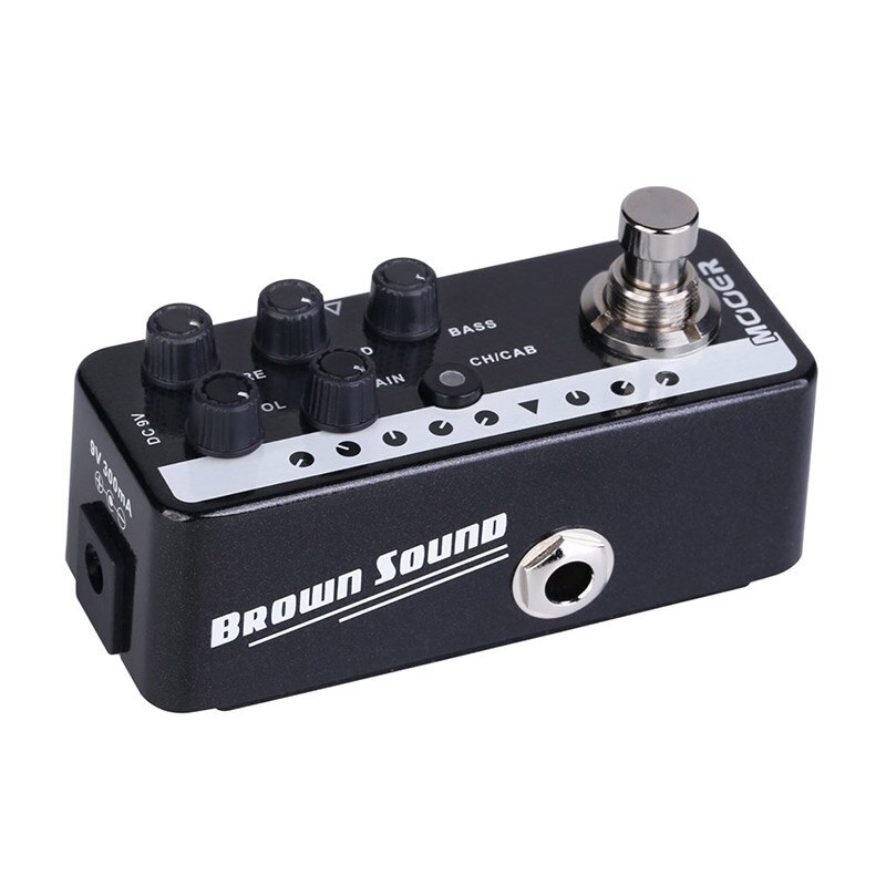 90's Digital Preamp 3 Band 015 Pre-Guitar Effects Pedal Dual Channel