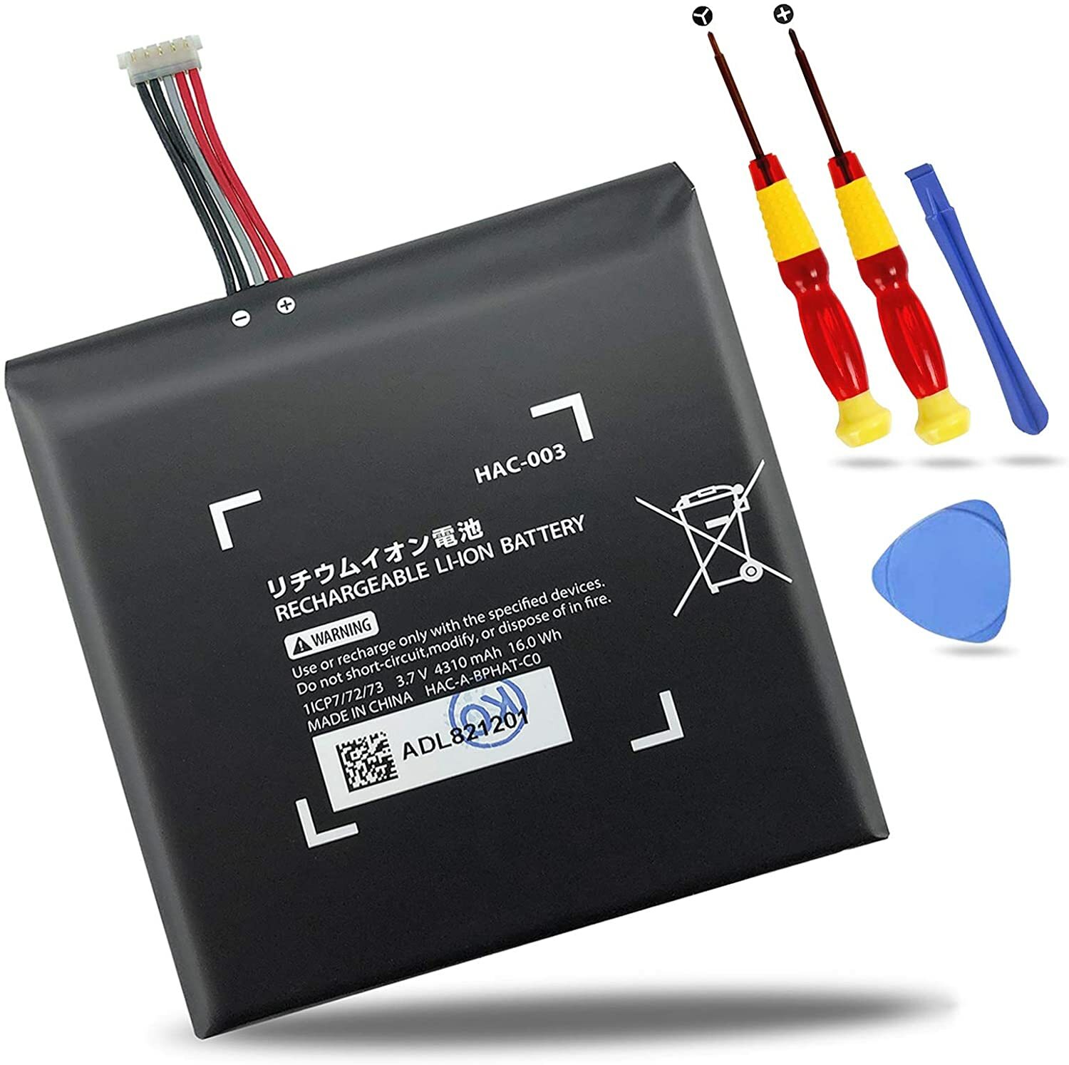 HAC-001 HAC-001 HAC-001(-01) Battery for Nintendo Switch Console 4310mAh NEW