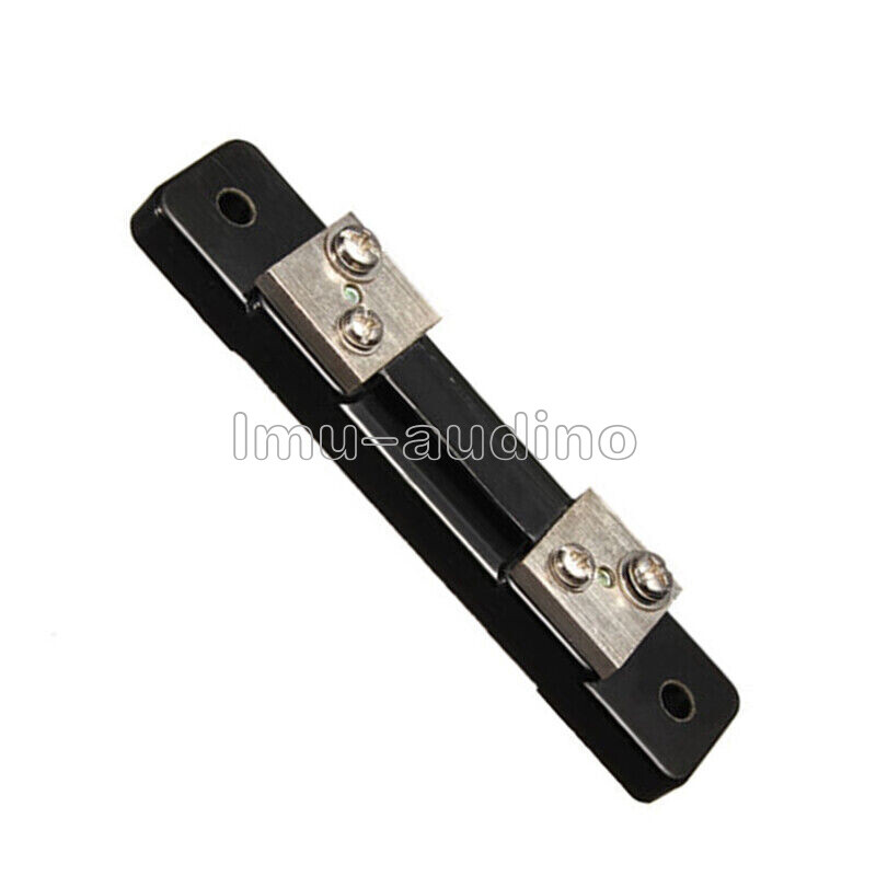 1pc 50A 75mV DC Shunt Resistor for Amp Meter Analog Panel Ammeter Volt Meter