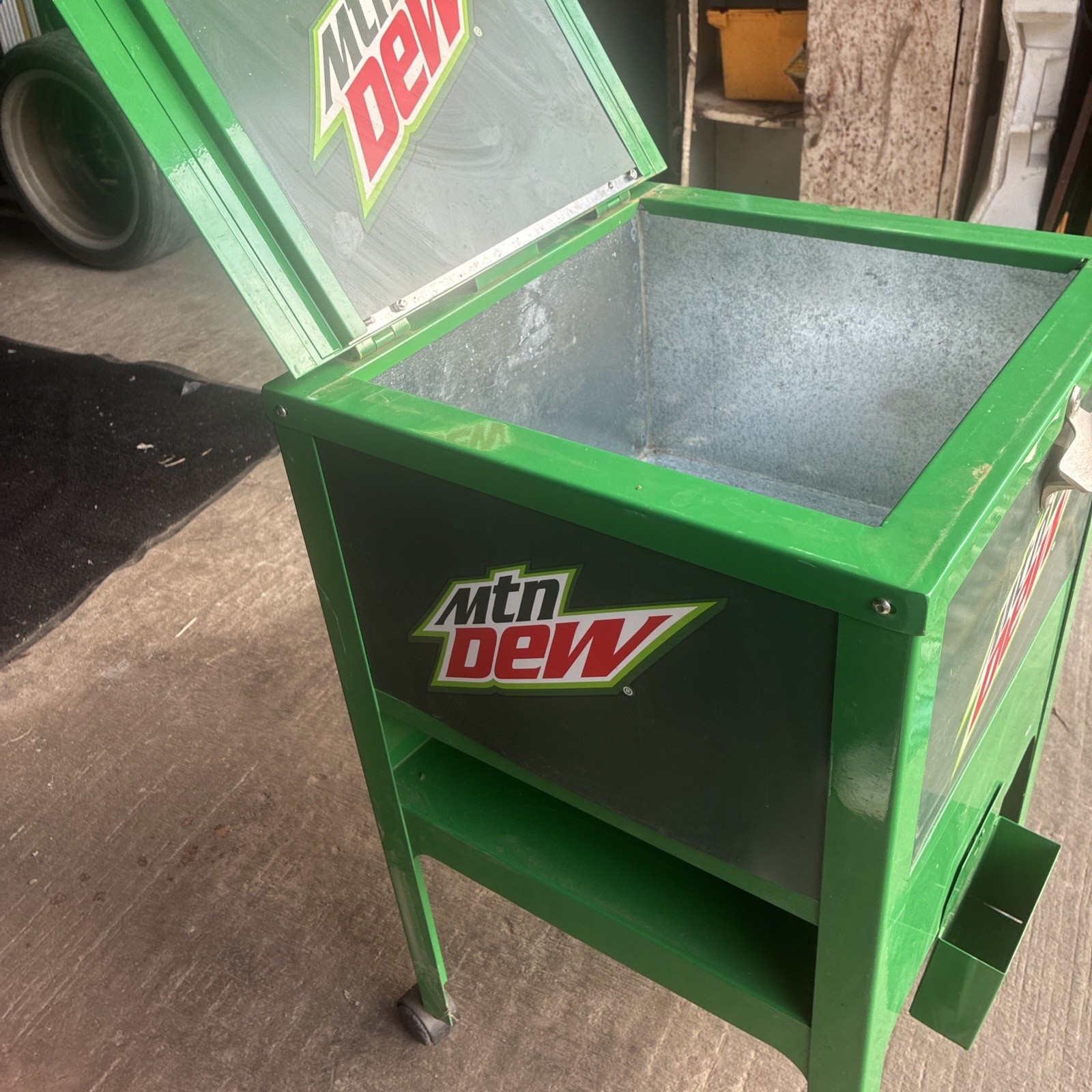Mountain Dew Soda Bottle cooler