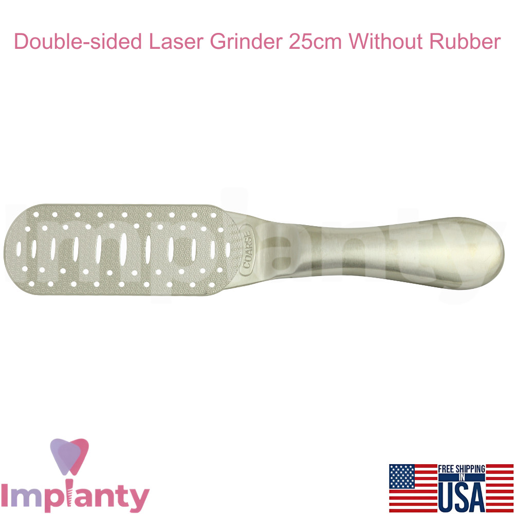 Double-Sided Laser Foot Grinder 25.5x5.0cm for Smooth Pedicure & Soft Feet Care