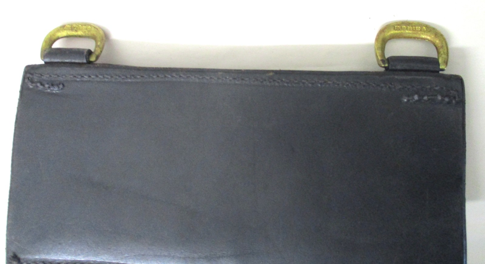 Vintage Smith & Wesson Double Row Holster Black Leather