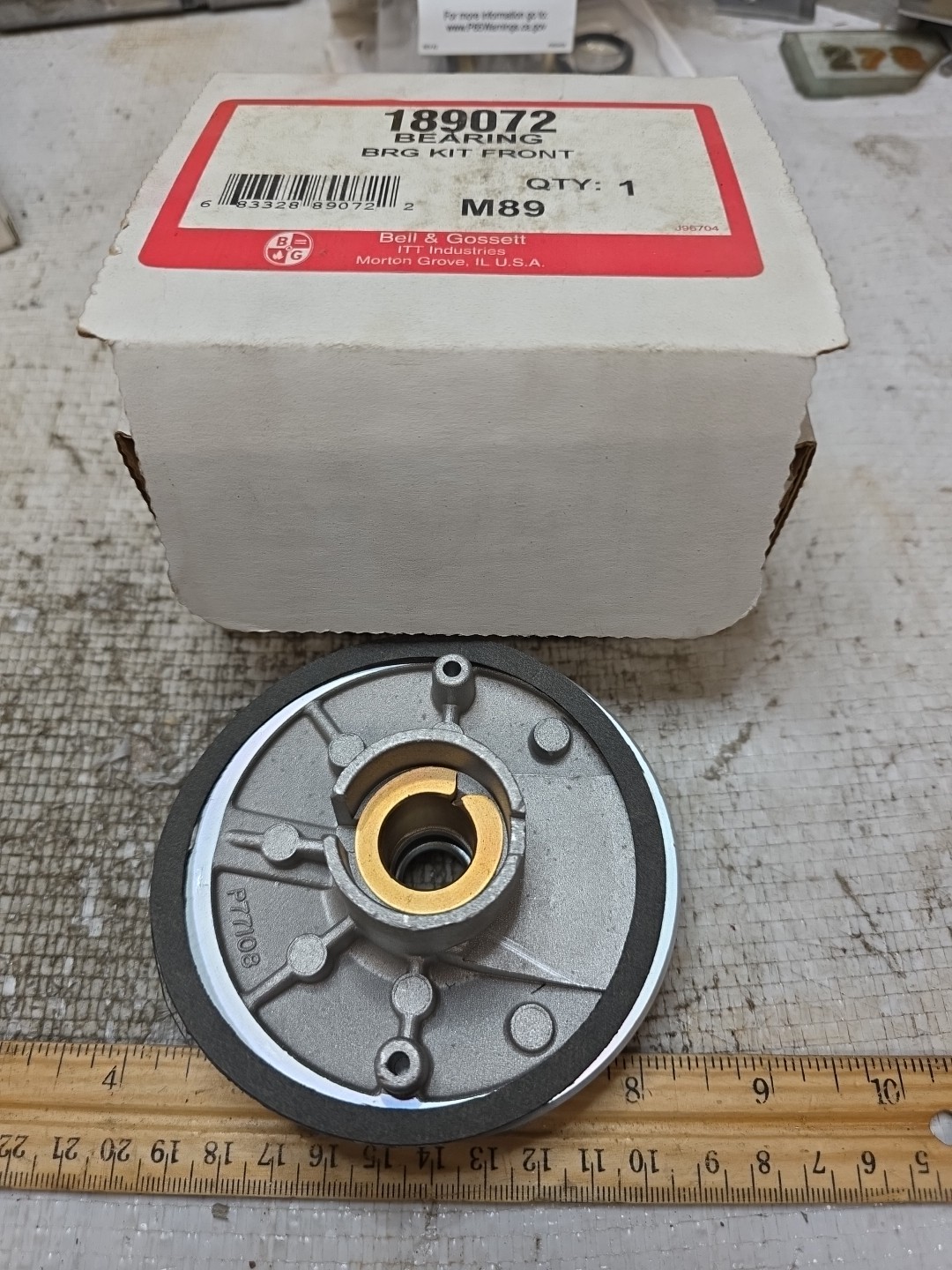 NEW Bell & Gossett - 189073 - Front Bearing Assy. - NOS - NIB