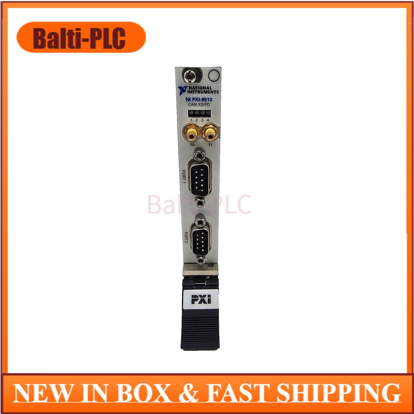 US Free TAX NEW NI PXI-8513 PXI 8513 CAN/XS, XNET 2-port.