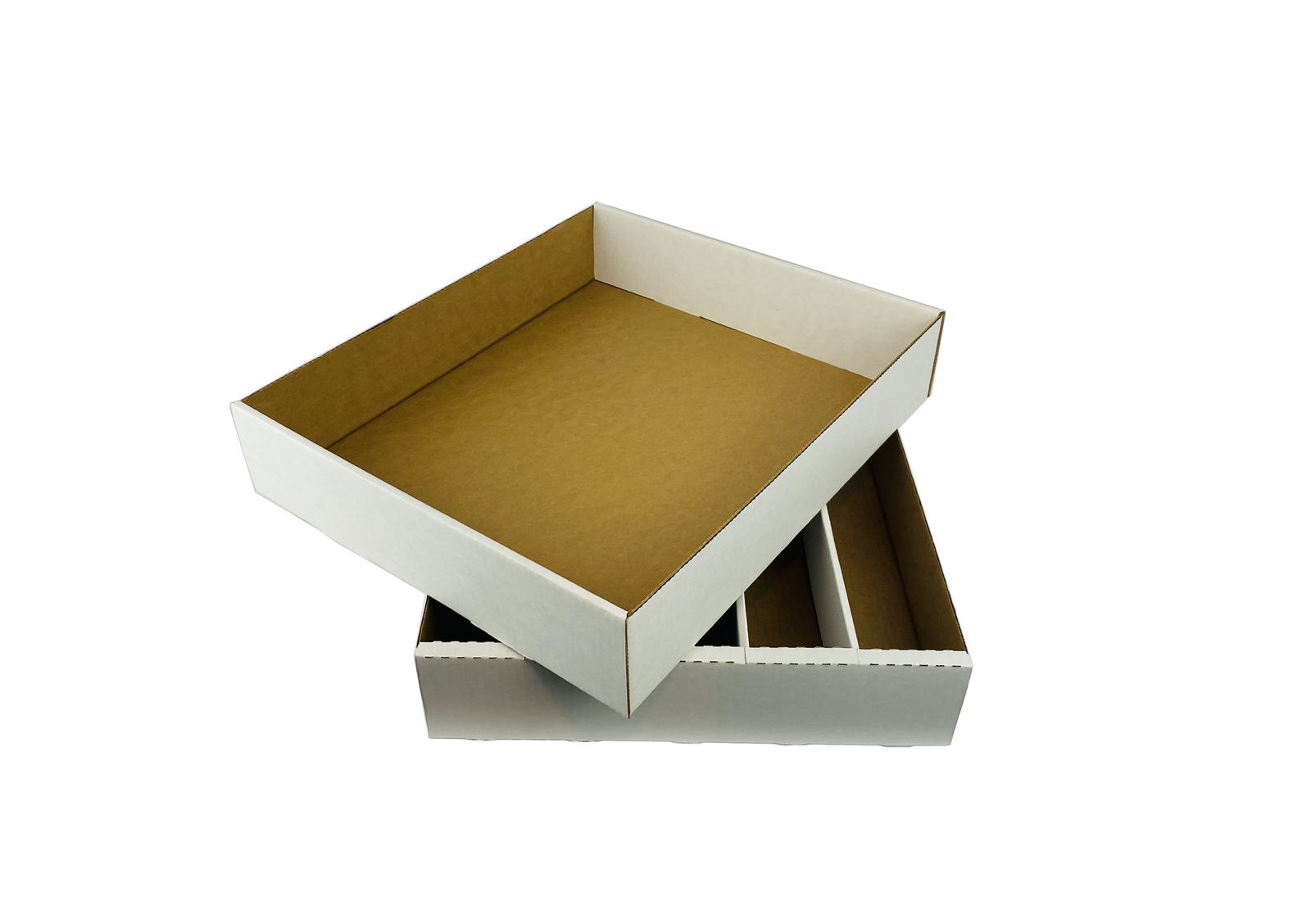 (8) MAX PRO FULL LID 5000 CT. 5 ROW TRADING CARD SUPER MONSTER CARDBOARD BOXES