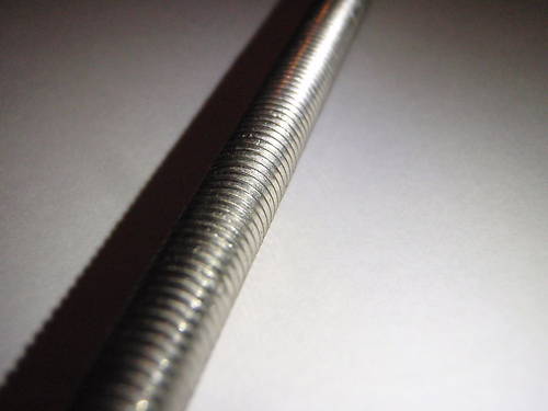 Stainless Steel M12 12MM Threaded Bar with Pin 200mm
