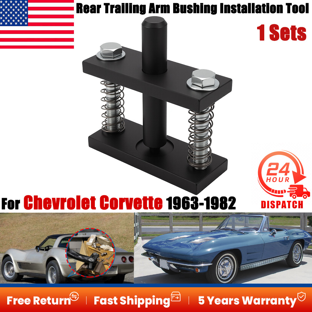 Rear Trailing Arm Bushing Installation Tool For Corvette C2 C3 1963-1982 Black